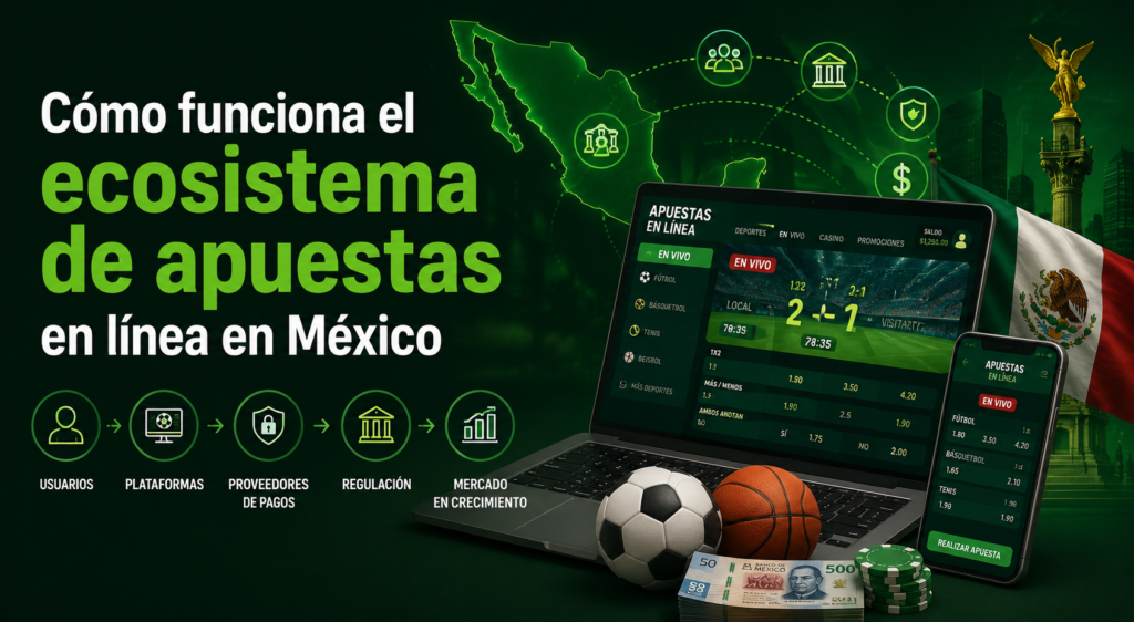 Cómo funciona el ecosistema de apuestas en línea en México