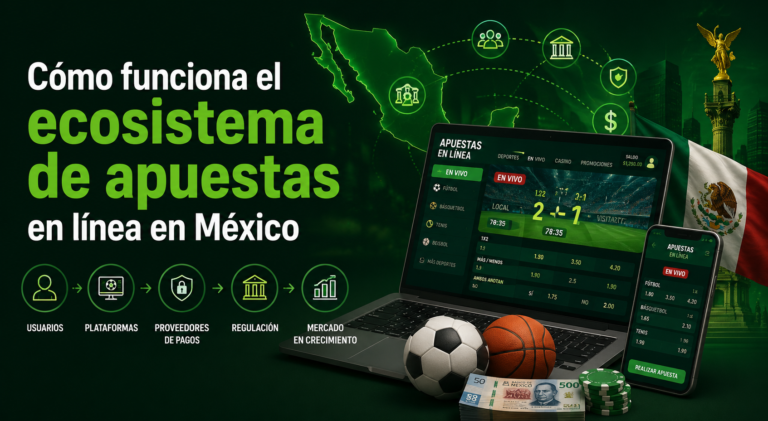 Cómo funciona el ecosistema de apuestas en línea en México