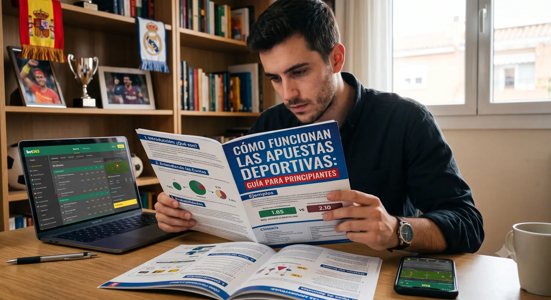 Cómo funcionan las apuestas deportivas: guía para principiantes