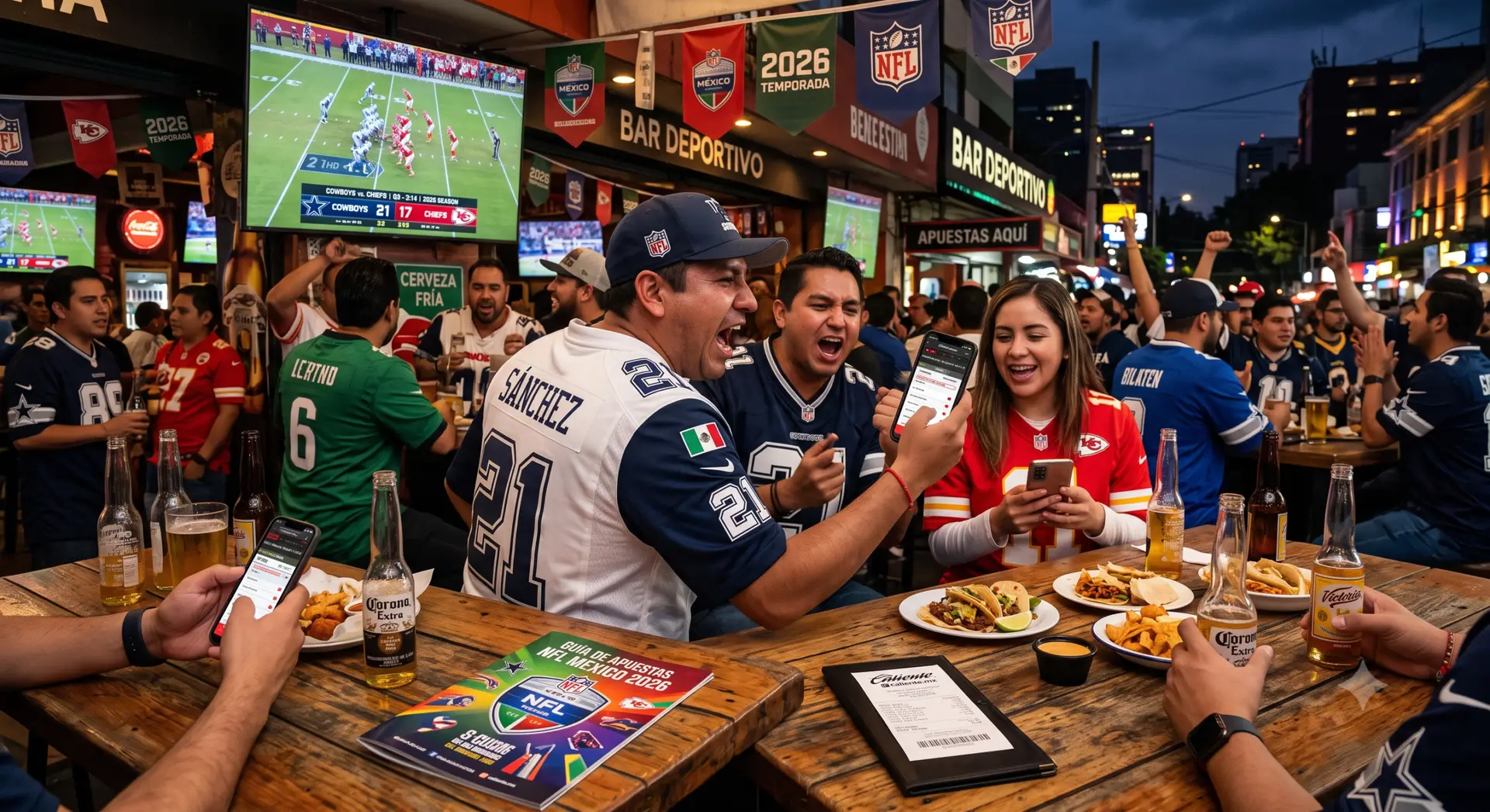 Apuestas NFL en México 2026 | Guía completa para apostar