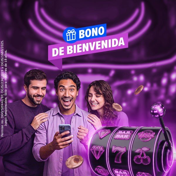 Banner de promociones de casino en Codere.mx