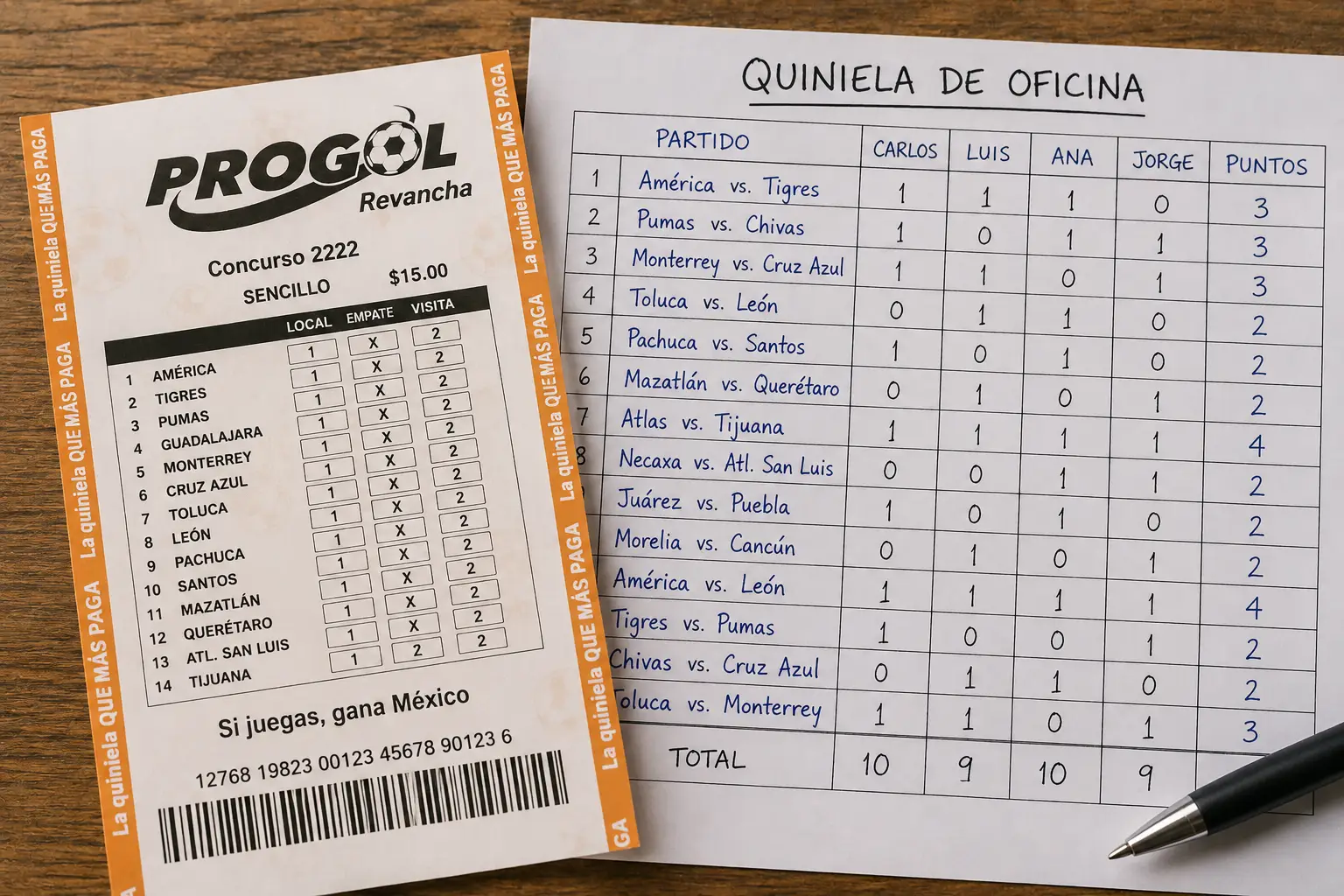 Progol vs. Quiniela de Oficina: Qué se Mantiene y Qué Cambia