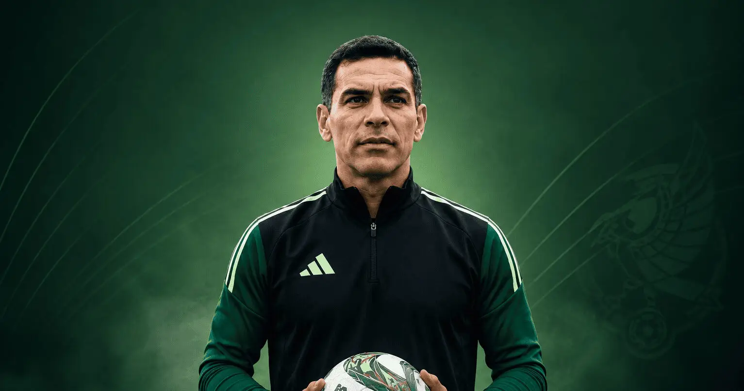 Rafael Márquez, técnico de la Selección Mexicana, durante el ciclo 2026
