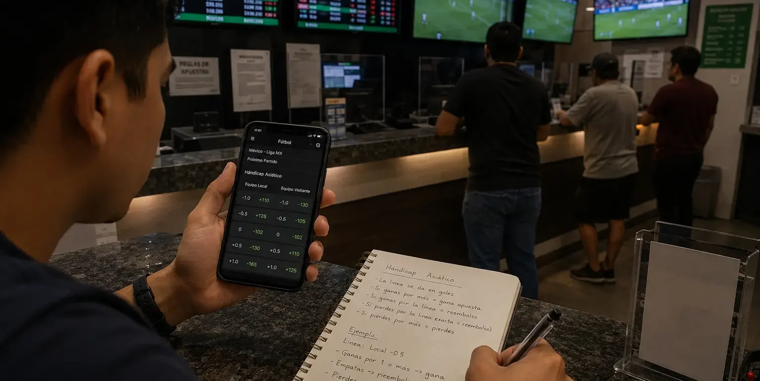 Hándicap Asiático: guía completa para entender las líneas y los momios
