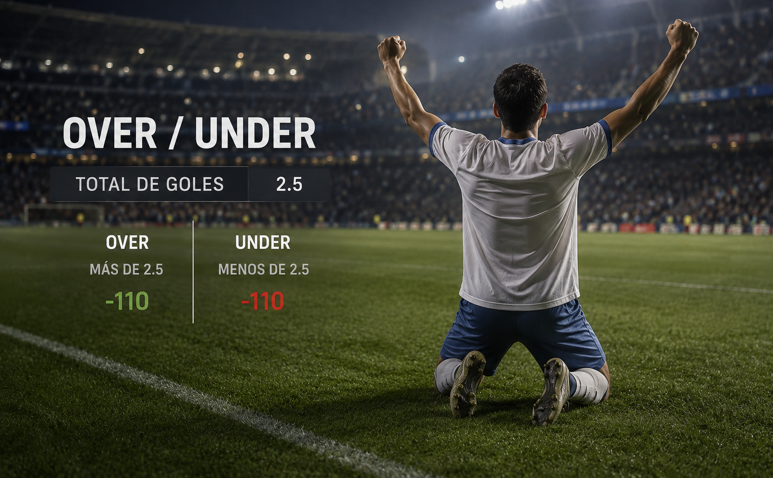 Over/under: la guía completa con ejemplos