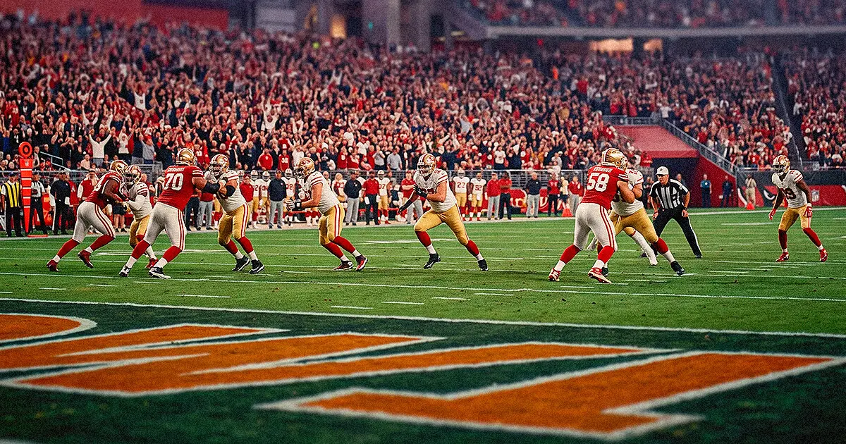 Campo de futbol americano listo para el arranque de la temporada NFL 2026
