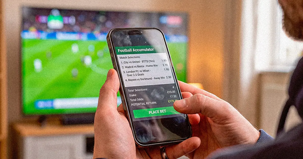 Pantalla de apuestas con el mercado 1x2 y doble oportunidad de un partido