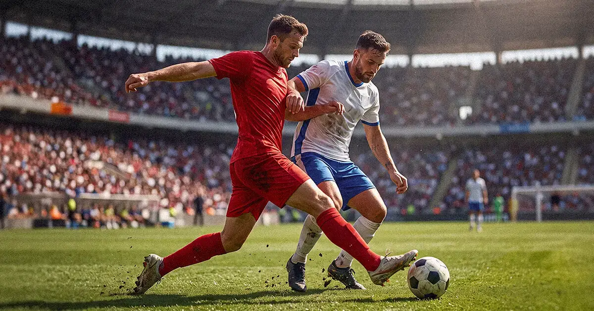 Dos futbolistas disputan el balón en un partido, pronósticos Liga MX Jornada 8