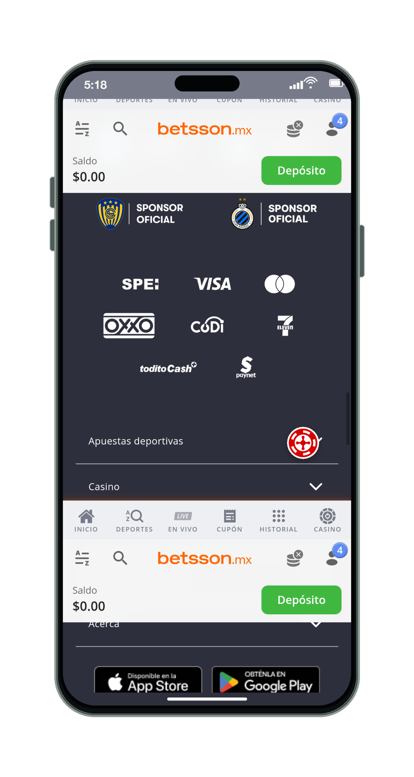 Betsson en el móvil: mercados de un partido, parte 5 de 6