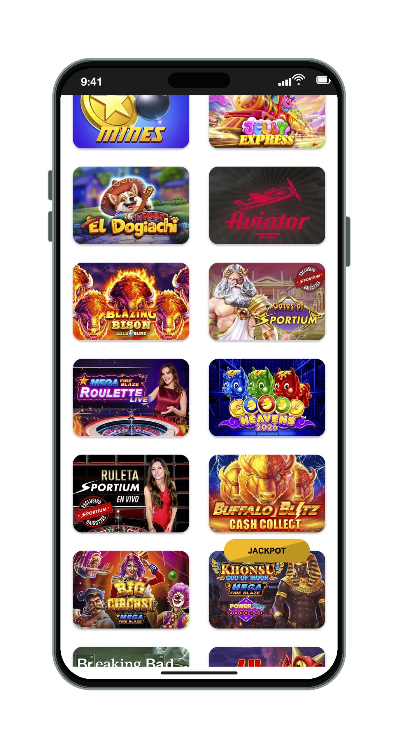 SportiumBet Casino en el móvil: Gates of Sportium y Ruleta Sportium En Vivo