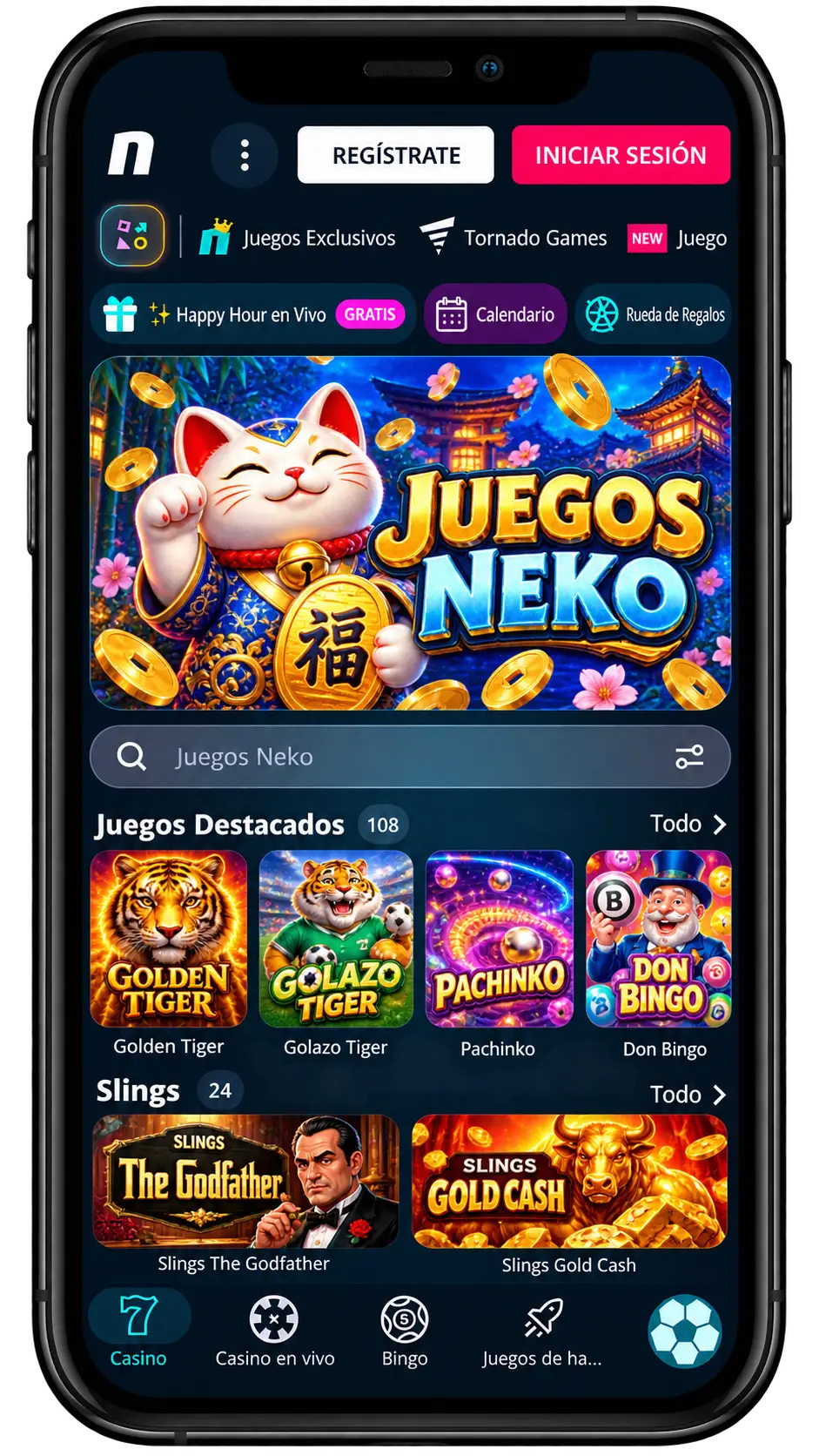 Novibet Casino en el móvil: juegos destacados y slings
